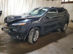 Vehiculos salvage en venta de Copart Ebensburg, PA: 2016 Jeep Cherokee Limited