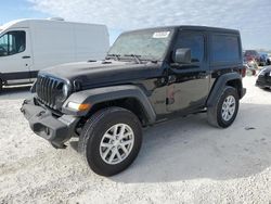 Salvage cars for sale at Arcadia, FL auction: 2023 Jeep Wrangler Sport