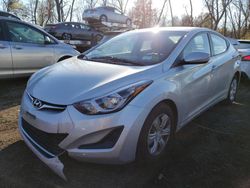 Salvage cars for sale from Copart New Britain, CT: 2016 Hyundai Elantra SE