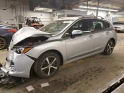 Salvage cars for sale from Copart Wheeling, IL: 2022 Subaru Impreza Premium