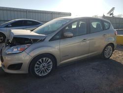 Salvage cars for sale at Kansas City, KS auction: 2018 Ford C-MAX SE