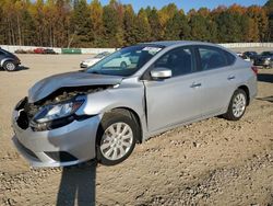 Salvage cars for sale at Gainesville, GA auction: 2016 Nissan Sentra S