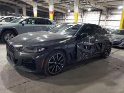 Salvage cars for sale at Woodburn, OR auction: 2022 BMW M440XI Gran Coupe