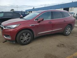 Salvage cars for sale at Woodhaven, MI auction: 2018 Buick Enclave Essence