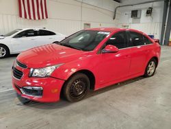 Salvage cars for sale from Copart Lumberton, NC: 2015 Chevrolet Cruze LT