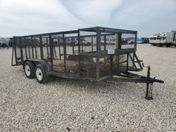 Salvage trucks for sale at Temple, TX auction: 2015 Cand Trailer