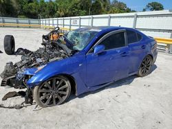 Salvage cars for sale from Copart Fort Pierce, FL: 2008 Lexus IS-F