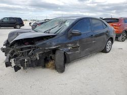 Toyota Corolla salvage cars for sale: 2018 Toyota Corolla L