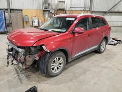 Salvage cars for sale from Copart Montreal Est, QC: 2018 Mitsubishi Outlander SE