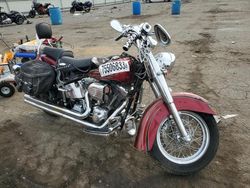 Salvage cars for sale from Copart Pennsburg, PA: 2005 Harley-Davidson Flstci