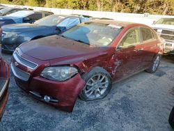 Chevrolet salvage cars for sale: 2011 Chevrolet Malibu LTZ