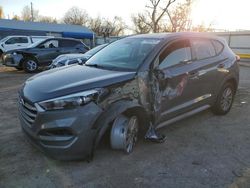 Salvage cars for sale from Copart Wichita, KS: 2017 Hyundai Tucson Limited