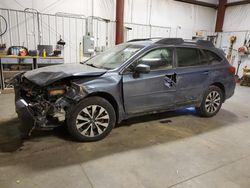 Salvage cars for sale at Billings, MT auction: 2017 Subaru Outback 3.6R Limited