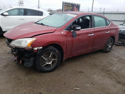 Vehiculos salvage en venta de Copart Chicago Heights, IL: 2015 Nissan Sentra S