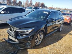 Salvage cars for sale from Copart Bridgeton, MO: 2020 Infiniti QX50 Pure