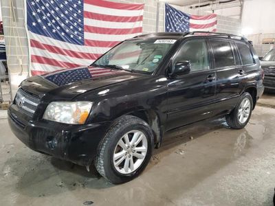 Salvage cars for sale from Copart Columbia, MO: 2006 Toyota Highlander Hybrid