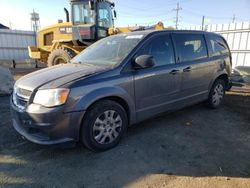 Salvage cars for sale at Dyer, IN auction: 2017 Dodge Grand Caravan SE