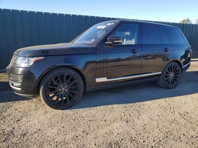 Salvage cars for sale from Copart Finksburg, MD: 2016 Land Rover Range Rover