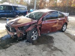 Salvage cars for sale at Hueytown, AL auction: 2012 Chevrolet Cruze LT