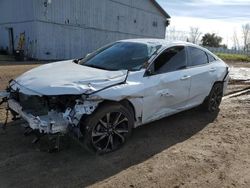 Vehiculos salvage en venta de Copart Portland, MI: 2020 Honda Civic Sport