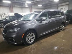 Vehiculos salvage en venta de Copart Elgin, IL: 2022 Chrysler Pacifica Limited