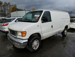 Salvage cars for sale from Copart Portland, OR: 2007 Ford Econoline E350 Super Duty Van