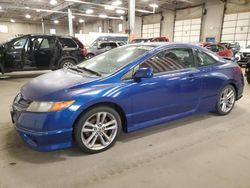 Salvage vehicles for parts for sale at auction: 2008 Honda Civic SI