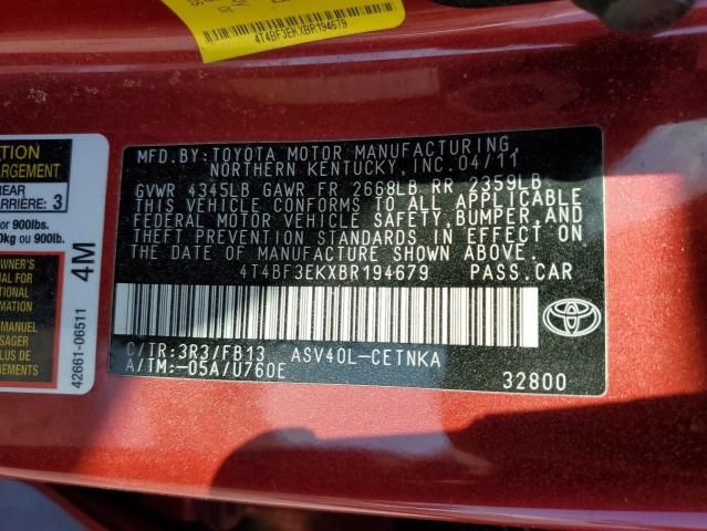 2011 Toyota Camry Base