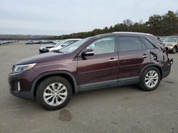 Salvage cars for sale at Brookhaven, NY auction: 2014 KIA Sorento EX