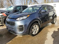 Vehiculos salvage en venta de Copart Bridgeton, MO: 2017 KIA Sportage LX