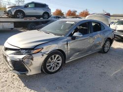 Toyota Camry le salvage cars for sale: 2021 Toyota Camry LE