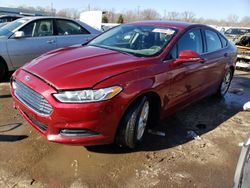 Salvage cars for sale at Louisville, KY auction: 2016 Ford Fusion SE