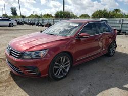 Vehiculos salvage en venta de Copart Miami, FL: 2016 Volkswagen Passat S