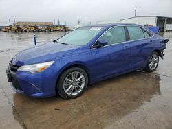 Salvage cars for sale at Grand Prairie, TX auction: 2016 Toyota Camry LE