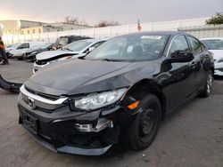 Honda Civic lx salvage cars for sale: 2018 Honda Civic LX