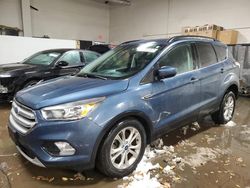 Salvage SUVs for sale at auction: 2018 Ford Escape SE