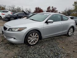 Salvage cars for sale from Copart Baltimore, MD: 2008 Honda Accord EXL