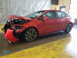 Salvage cars for sale at Indianapolis, IN auction: 2020 Toyota Corolla XSE