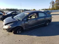 Salvage cars for sale from Copart Dunn, NC: 2009 Honda Civic LX