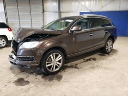 Salvage cars for sale from Copart Chalfont, PA: 2012 Audi Q7 Premium Plus