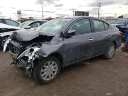 Salvage cars for sale at Chicago Heights, IL auction: 2019 Nissan Versa S