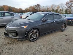 Vehiculos salvage en venta de Copart North Billerica, MA: 2017 Honda Accord Sport