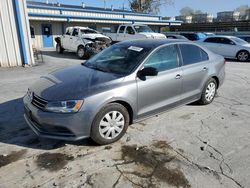 Salvage cars for sale from Copart Tulsa, OK: 2015 Volkswagen Jetta Base
