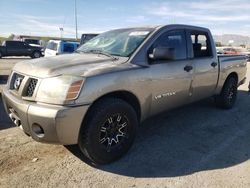 Salvage cars for sale at Las Vegas, NV auction: 2006 Nissan Titan XE