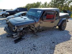 Salvage cars for sale from Copart Houston, TX: 2021 Jeep Gladiator Sport