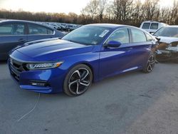 Honda Accord Sport salvage cars for sale: 2018 Honda Accord Sport