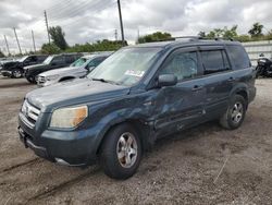 Vehiculos salvage en venta de Copart Miami, FL: 2006 Honda Pilot EX