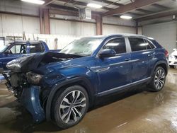 Salvage cars for sale from Copart Elgin, IL: 2021 Volkswagen Atlas Cross Sport SEL R-Line