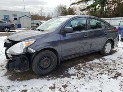 Salvage cars for sale from Copart Lyman, ME: 2015 Nissan Versa S