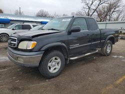 Salvage cars for sale from Copart Wichita, KS: 2002 Toyota Tundra Access Cab Limited